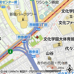 東京都渋谷区代々木3丁目26周辺の地図