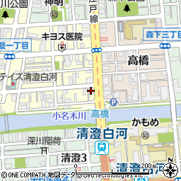 株式会社ハンシン建設　東京支店周辺の地図