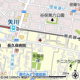 東京都国立市谷保6936周辺の地図