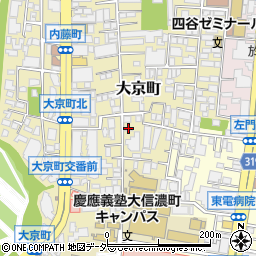 グランデスト大京町周辺の地図