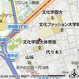 東京都渋谷区代々木3丁目29-7周辺の地図