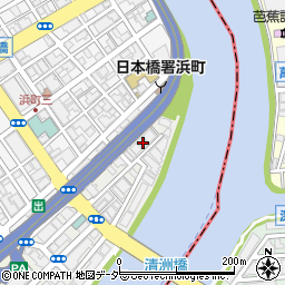 東京都中央区日本橋中洲12-9周辺の地図