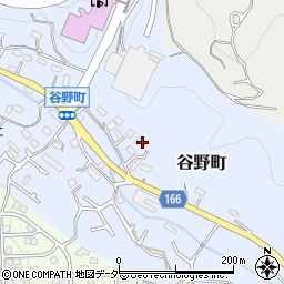東京都八王子市谷野町596周辺の地図