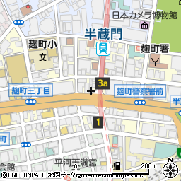 東京都千代田区麹町2丁目2-23周辺の地図