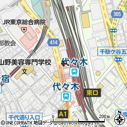 東京スクール・オブ・ビジネス就職指導室周辺の地図