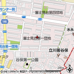 〒186-0003 東京都国立市富士見台の地図