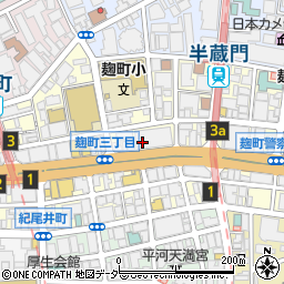 東京都千代田区麹町2丁目4周辺の地図
