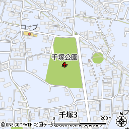 千塚公園周辺の地図