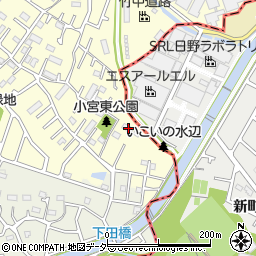 東京都八王子市小宮町1079周辺の地図
