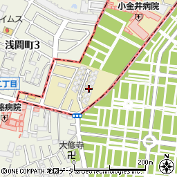 ウエスト小金井１号棟周辺の地図