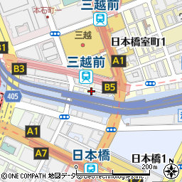 TRATTORIA yue（トラットリア ユエ）日本橋 ラクレットチーズ周辺の地図