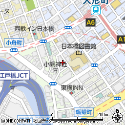 東京都中央区日本橋小網町15周辺の地図