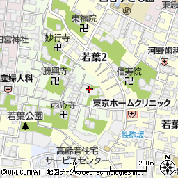 東京都新宿区須賀町9周辺の地図