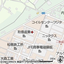 伸和ピアノ株式会社周辺の地図