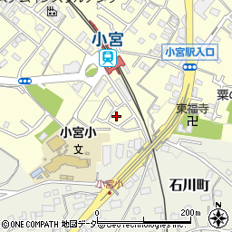 東京都八王子市小宮町1159周辺の地図