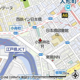 東京都中央区日本橋小網町16周辺の地図