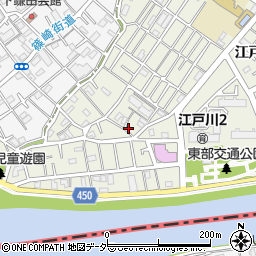 江戸川二丁目児童遊園トイレ周辺の地図