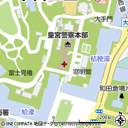 旧枢密院周辺の地図
