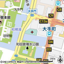 パレスホテル東京　２Ｆ宴会場「葵」周辺の地図