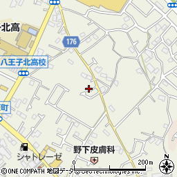東京都八王子市楢原町520周辺の地図