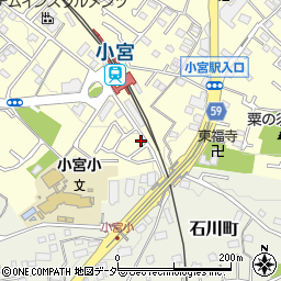 東京都八王子市小宮町1156周辺の地図