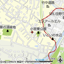 東京都八王子市小宮町1072周辺の地図