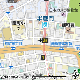 東京都千代田区麹町2丁目2-21周辺の地図