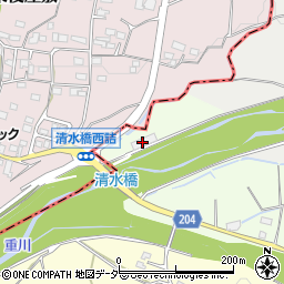 山梨県甲州市勝沼町山68周辺の地図