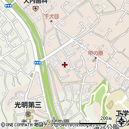 東京都八王子市犬目町95-11周辺の地図