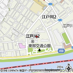 都営江戸川２丁目アパート周辺の地図