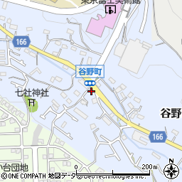 東京都八王子市谷野町731周辺の地図