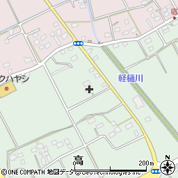 千葉県匝瑳市高2595周辺の地図