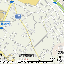 東京都八王子市楢原町851周辺の地図