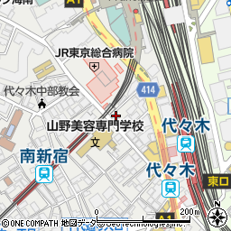 茗渓予備校　新宿校周辺の地図