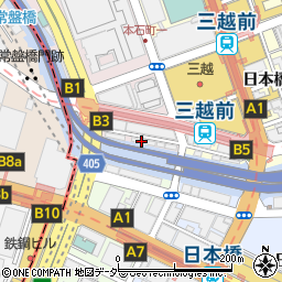 東京都中央区日本橋本石町1丁目1周辺の地図