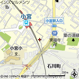 東京都八王子市小宮町824周辺の地図