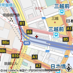 東京都中央区日本橋本石町1丁目1-4周辺の地図