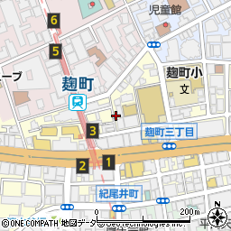 麹町ビストロ 階段の途中周辺の地図