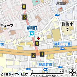 香港貿易発展局東京事務所周辺の地図