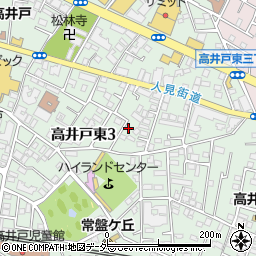 大和ハウス工業株式会社　浜田山住宅展示場周辺の地図