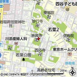 東京都新宿区須賀町8周辺の地図