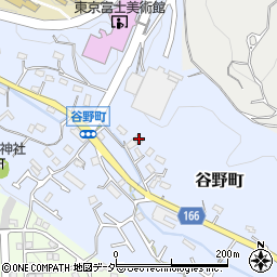 東京都八王子市谷野町590周辺の地図