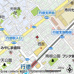 メゾン行徳駅前周辺の地図