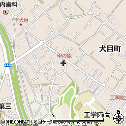 東京都八王子市犬目町132-3周辺の地図