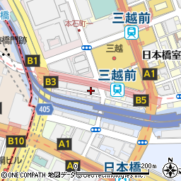 東京都中央区日本橋本石町1丁目2-2周辺の地図