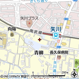 東京都国立市谷保6697-1周辺の地図