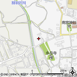 山梨県韮崎市大草町上條東割757-1周辺の地図