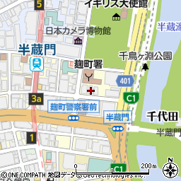 東京都千代田区麹町1丁目12-2周辺の地図