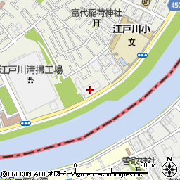 江戸川区　くつろぎの家周辺の地図