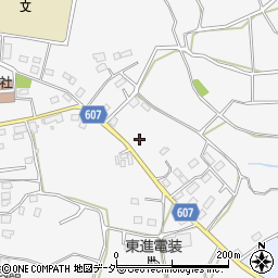 山梨県韮崎市大草町周辺の地図